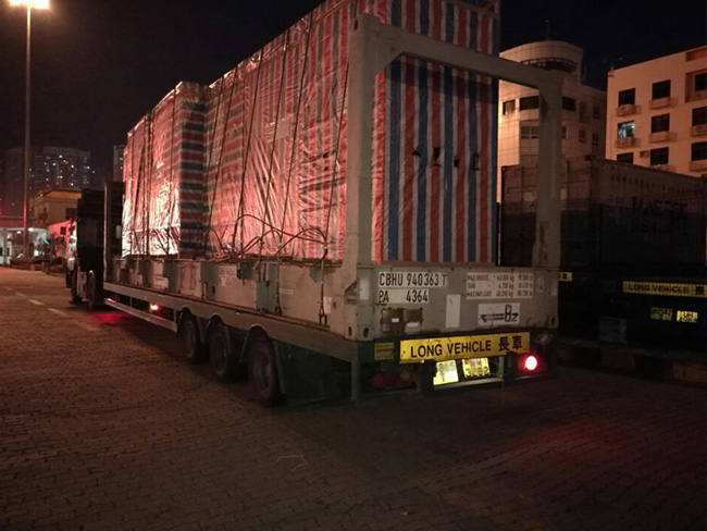 佛山客戶超長車運輸到香港；深圳到香港物流,香港物流專線,深圳香港進出口,中港物流,香港深圳貨運運輸_深圳市東勝物流有限公司