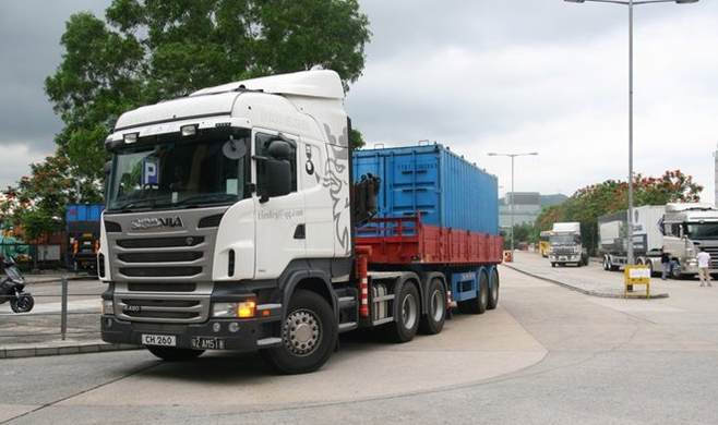 大貨物流到香港|大型貨物運(yùn)輸?shù)较愀?中港平板車