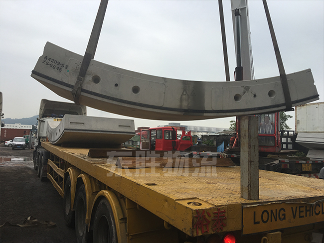 澳門平板車,澳門平板車運輸,水泥預制件運輸到香港