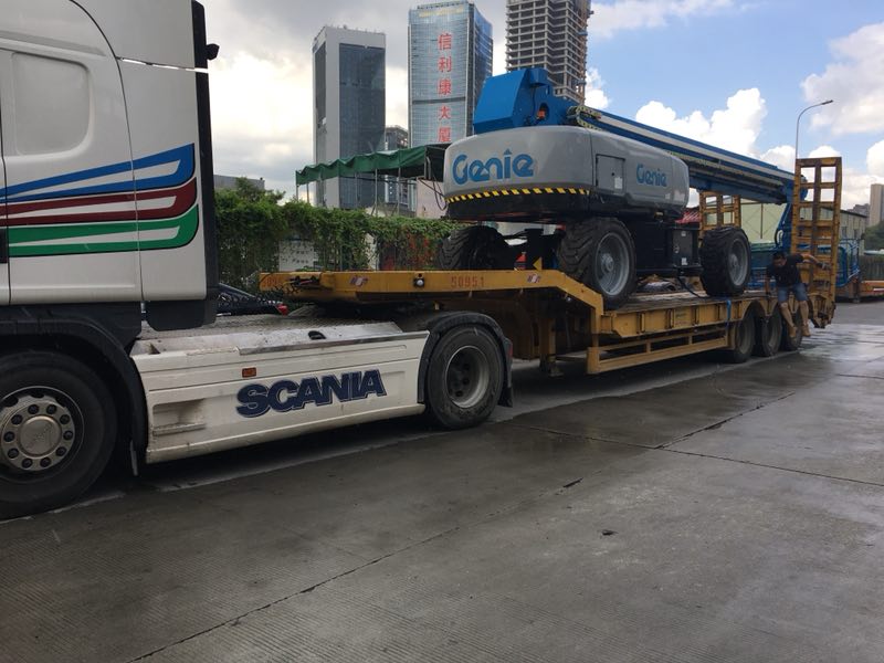 佛山到香港項目中港工程車運輸,東勝物流