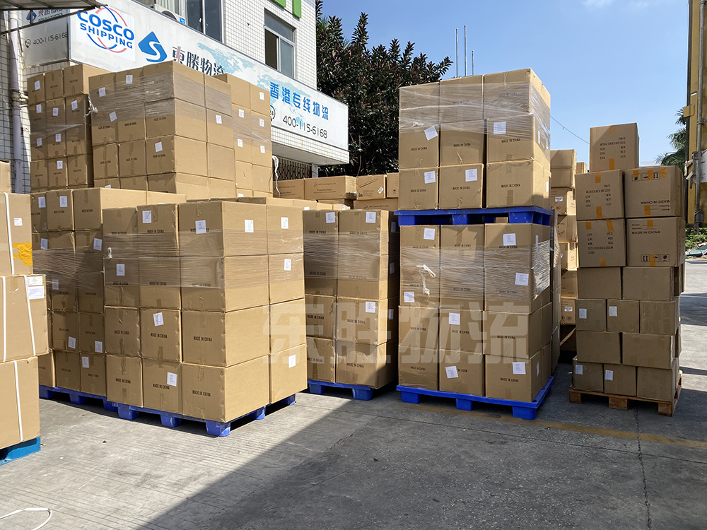 防護(hù)口罩出口至香港運輸案例：深圳東勝物流