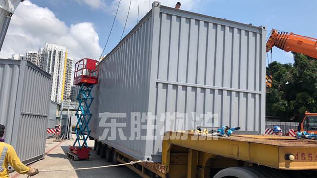 佛山到香港拖車運輸--中港拖車柜車案例--東勝物流案例